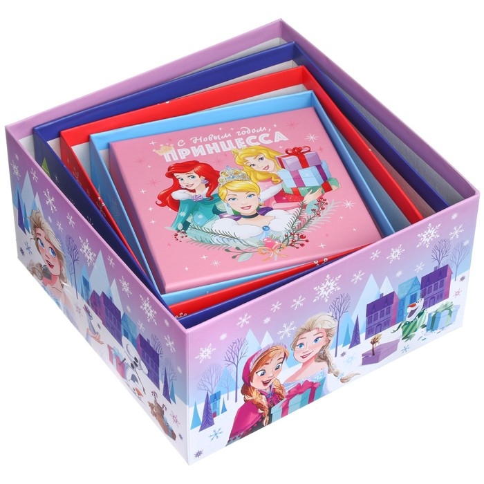 Новый год. Набор коробок 5 в 1 Новый год. Набор коробок 5 в 1 "С Новым Годом!", Disney
