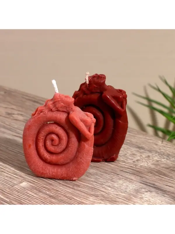 Свеча "Русалка" 6,5х4х8 см, соевый воск МИКС