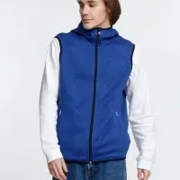 Жилет с капюшоном унисекс Gotland, синий, размер L