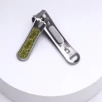 Кусачки книпсер маникюрные, с пилкой, 5 см, в коробке, МИКС