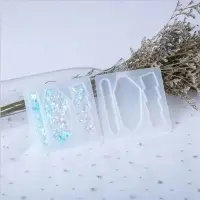 Форма силиконовая универсальная &laquo;Заколка&raquo;, 3 вида заколки