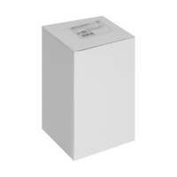 Светодиодная свеча витая белая, 7.5 &times; 12.5 &times; 7.5 см, пластик, воск, батарейки АААх2 (не в комплекте), свечение тёплое белое