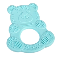 Прорезыватель силиконовый «Мишутка», цвет МИКС, КНОПА Прорезыватель силиконовый «Мишутка», цвет МИКС, КНОПА