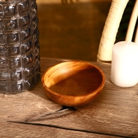 Миска 12х12х4 см, тиковое дерево