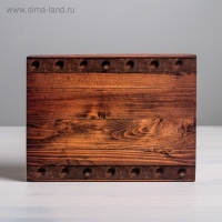 Коробка кондитерская, упаковка, &laquo;Ящик&raquo;, 20 х 15 х 5 см