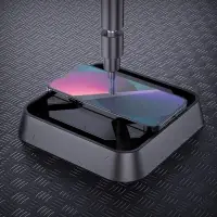 Защитное стекло Hoco A26, для iPhone 13 Pro Max,с защитной сеткой для микрофона,черная рамка