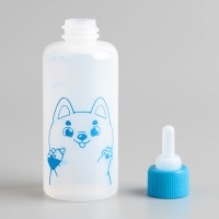 Набор для вскармливания &laquo;Пушистое счастье&raquo; для щенят, 60 мл, с 4 сосками и ёршиком