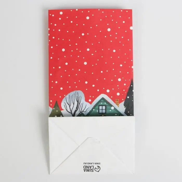 Пакет без ручек &laquo;Новое счастье&raquo;, 10 х 19,5 х 7 см