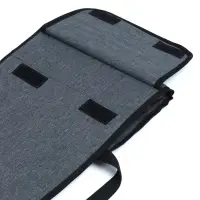 Набор шампуров в колчане, 6 шт, деревянная ручка "Шар", 73(50) х 1,2 х 0,25 см, серый