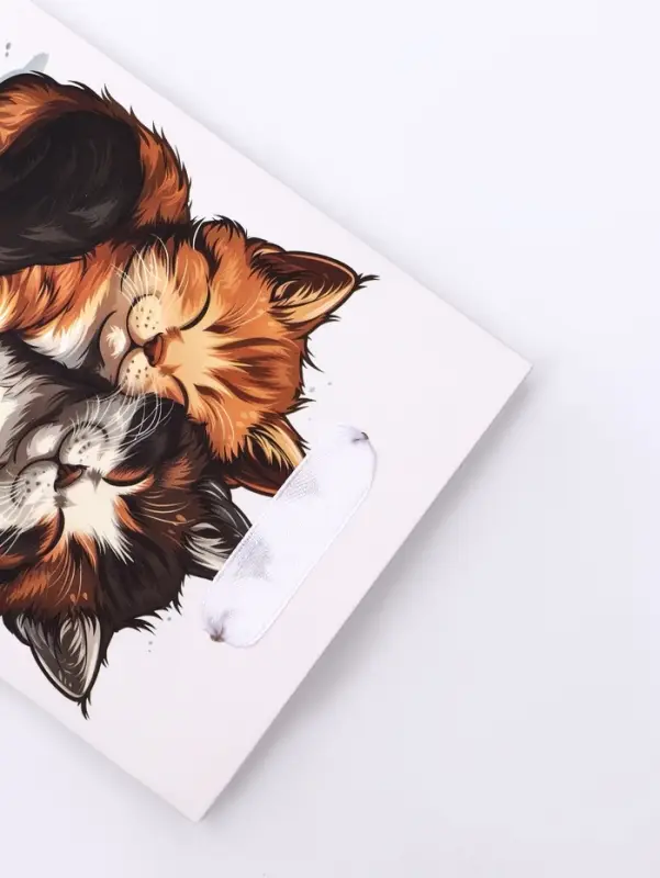 Пакет подарочный вертикальный &laquo;Обнимашки&raquo;, S 12&times;15&times;5.5 см