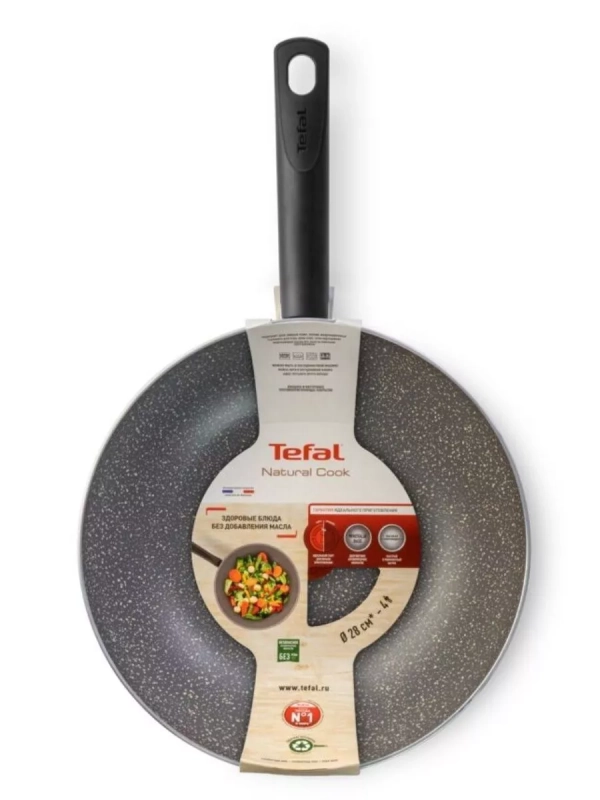 Сковорода Вок Natural Cook 04213628, 28 см