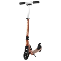 Самокат GRAFFITI, складной, колёса PU 145 мм, ABEC 7, амортизатор передний, алюминиевый