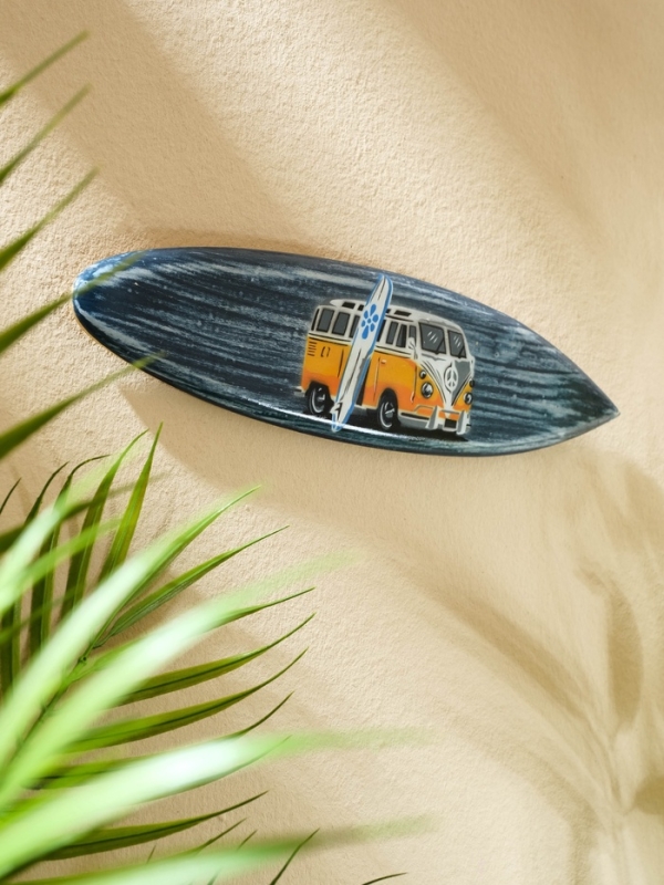 Панно Панно "Доска для сёрфа "Сплитти" дерево 30х7 см