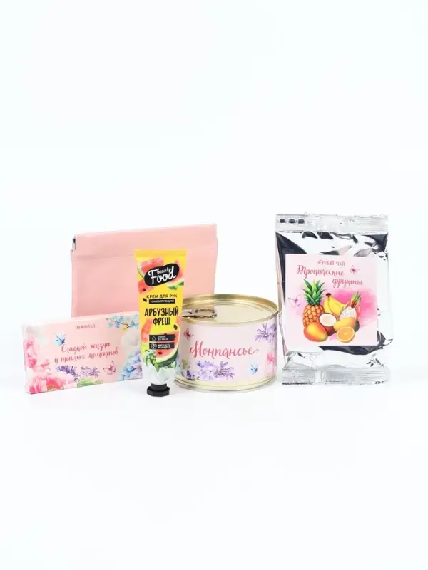 Гифтбокс в виде сумочки "Весеннего счастья"