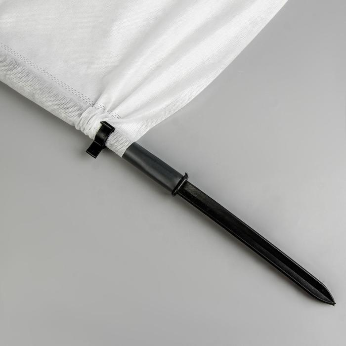 Парник прошитый, длина 8 м, 9 дуг из пластика, дуга L = 2 м, d = 20 мм, спанбонд 35 г/м², «Ленивый» Парник прошитый, длина 8 м, 9 дуг из пластика, дуга L = 2 м, d = 20 мм, спанбонд 35 г/м², «Ленивый»