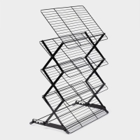 Решетка для глазирования и остывания кондитерских изделий 4-ярусная 43,5х25,5х8 см Решетка для глазирования и остывания кондитерских изделий 4-ярусная 43,5х25,5х8 см