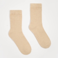 Носки женские шерстяные, цвет бежевый, размер 36-40 Носки женские шерстяные, цвет бежевый, размер 36-40