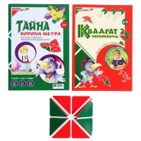Развивающая игра «Квадрат Воскобовича», 2 цвета + сказка Развивающая игра «Квадрат Воскобовича», 2 цвета + сказка