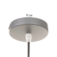 Светильник BayerLux 34857/1 E27 40Вт серый 18х18х26-126 см Светильник BayerLux 34857/1 E27 40Вт серый 18х18х26-126 см