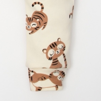 Комбинезон в набивку Крошка Я "Тигруля", рост 68-74 см, бежевый Комбинезон в набивку Крошка Я "Тигруля", рост 68-74 см, бежевый