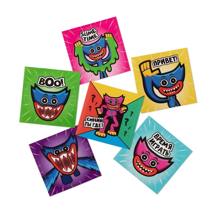 Слайм Slime &laquo;Монстрик&raquo; синий 130 г