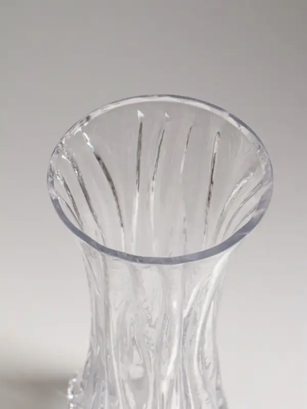 Ваза стекло настольная "Эбба" 25х12 см, прозрачный