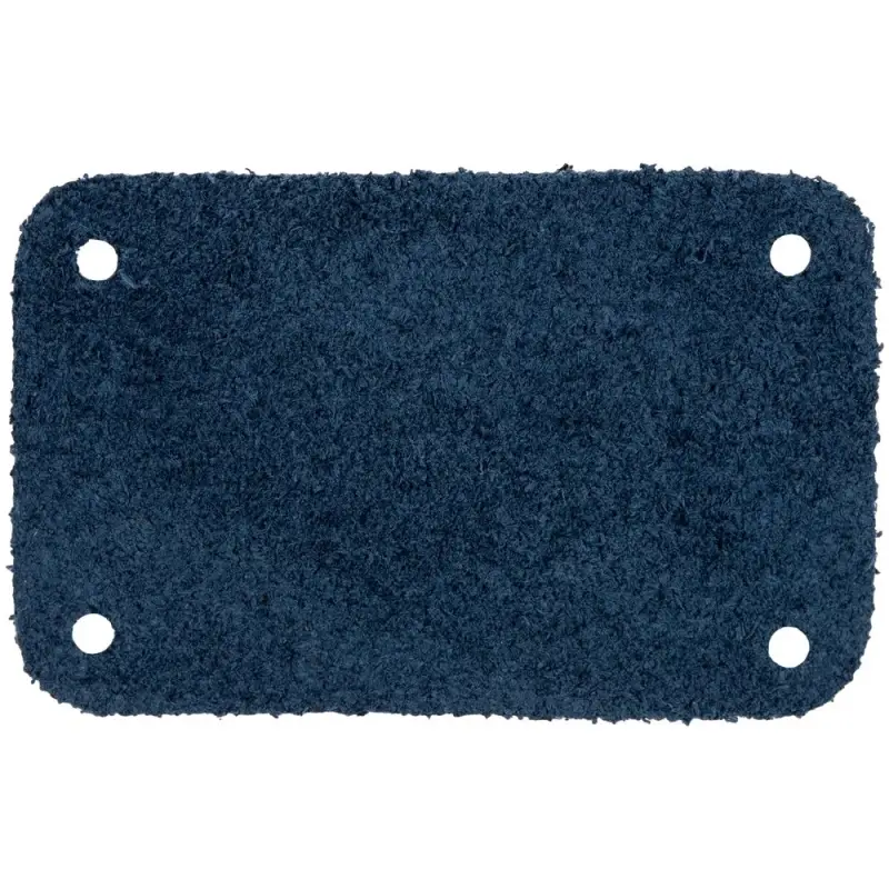 Лейбл кожаный Beta, S, синий