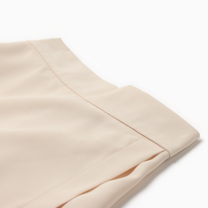 Юбка-шорты для девочки MINAKU цвет бежевый, рост 158 см Юбка-шорты для девочки MINAKU цвет бежевый, рост 158 см