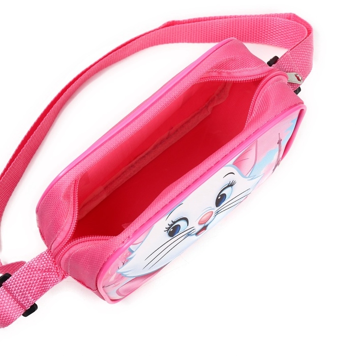 Сумка детская для девочки через плечо 19.5×14.5×7см, Коты аристократы Сумка детская для девочки через плечо 19.5×14.5×7см, Коты аристократы