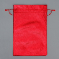 Мешочек подарочный парча &laquo;С Новым Счастьем&raquo;, 16 х 24 см +/- 1.5 см, Новый год