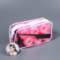 Набор для завивки волос, 37 предметов: бигуди - 24 шт., зажимы - 12 шт., расчёска, цвет МИКС