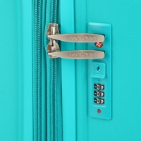 Чемодан 28", PP, 49*30*76, отд на молнии, код замок, 4 колеса, зеленый