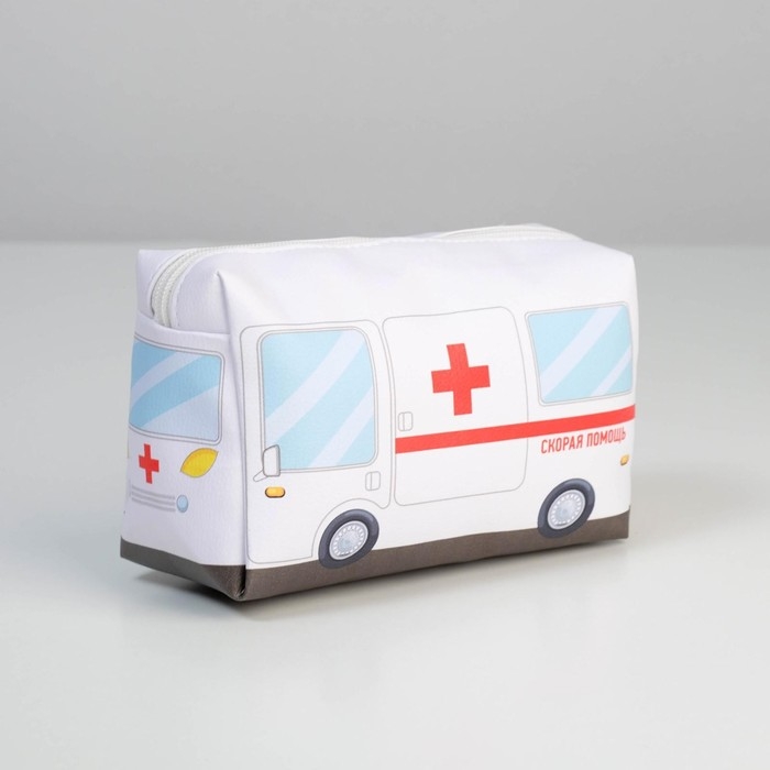 Аптечка &laquo;Скорая помощь&raquo;, цвет белый, 18х10 см