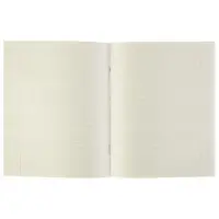 Тетрадь предметная 48 листов в клетку Calligrata, &laquo;Чёрное-белое. Русский язык&raquo;, обложка мелованная бумага, серые листы