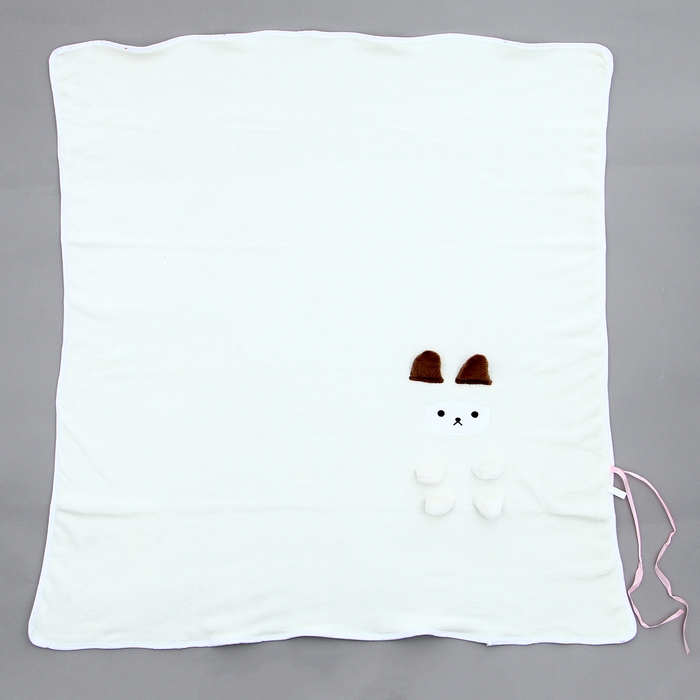 Мягкая игрушка-плед &laquo;Овечка&raquo;, 20 см, цвет белый