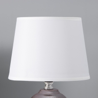 Настольная лампа с абажуром RISALUX &laquo;Тирел&raquo;, Е14, 40 Вт, 18&times;18&times;30 см