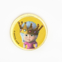 Монеты шоколадные &laquo;Маша и Медведь&raquo;, 6 г