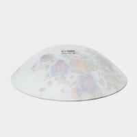 Столовый сервиз Доляна &laquo;Букет незабудок&raquo;, 19 предметов: салатник 1 шт, тарелка десертная 6 шт, тарелка обеденная 6 шт, тарелка суповая 6 шт, стекло, рисунок