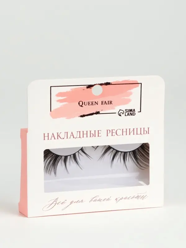 Ресницы накладные &laquo;Неповторимость&raquo;, 10-18 мм, без клея, чёрные