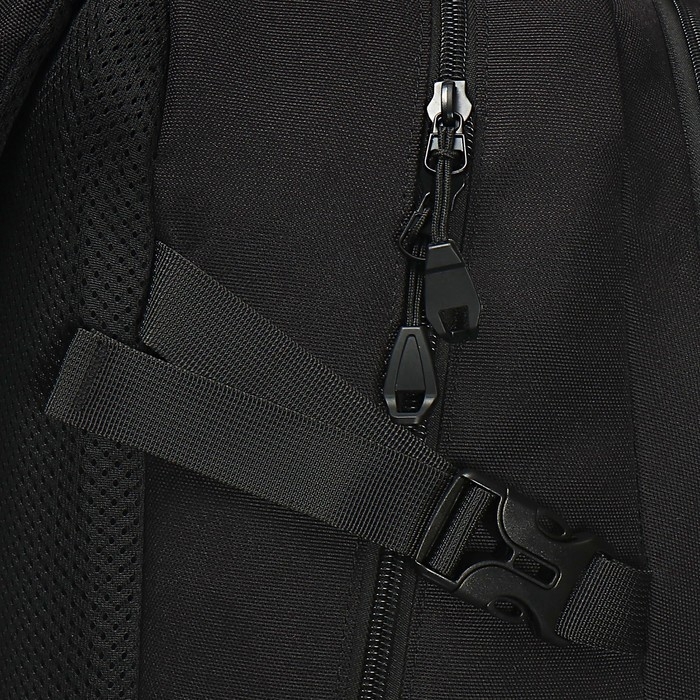 Рюкзак молодежный 44 х 30 х 20, эргономичная спинка, deVENTE Moving Forward 19L, Black 7032412