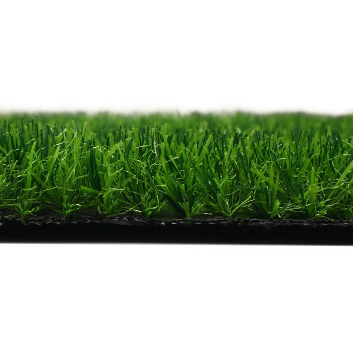 Газон искусственный, ворс 30 мм, 2 &times; 5 м, трёхцветный, тёмно-зелёный, Greengo