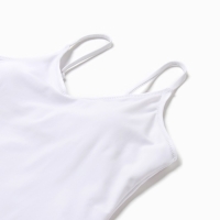 Купальник слитный женский однотонный MINAKU цвет белый, размер 44 Купальник слитный женский однотонный MINAKU цвет белый, размер 44