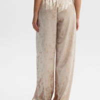 Брюки домашние KAFTAN Velvet 40-42, бежевый