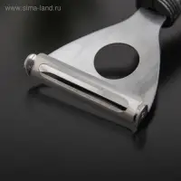 Овощечистка Доляна &laquo;Помощник&raquo;, 18 см, цвет серебристый