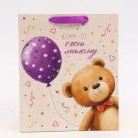 Пакет ламинированный &laquo;Мишка&raquo;, ML 23 &times; 27 &times; 11,5 см