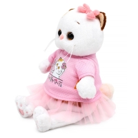 Мягкая игрушка "Ли-Ли в футболке с принтом "Просто прелесть", 18 см LKm18-003