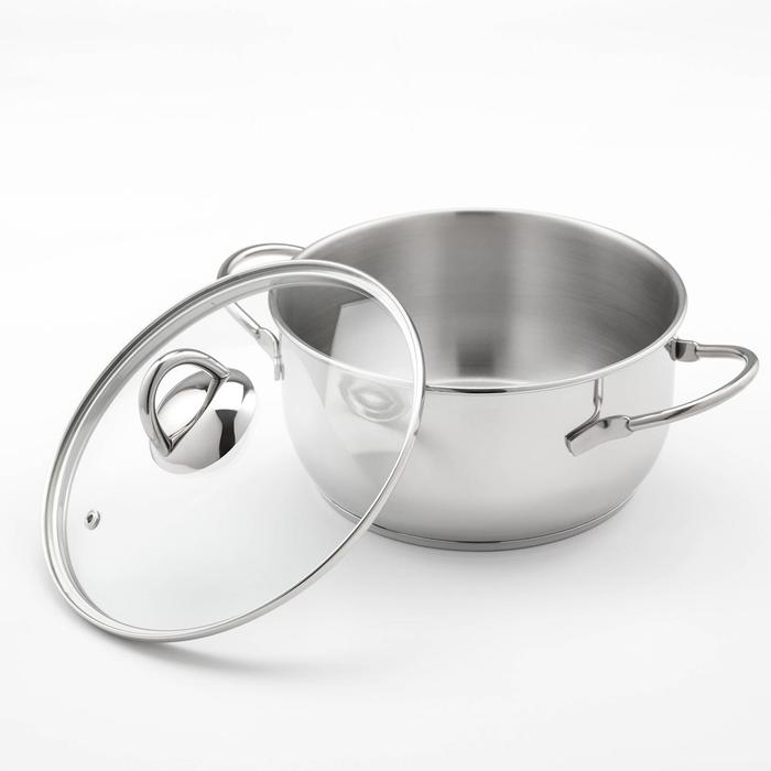 Кастрюля &laquo;Классика-прима&raquo;, 2.5 л, d=20 см, капсульное дно, индукция