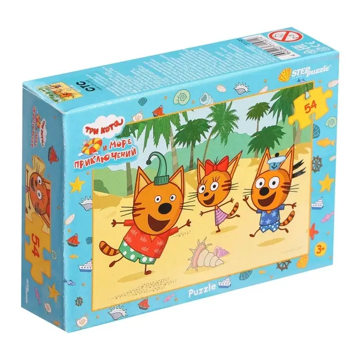 Пазл &laquo;Три кота&raquo;, 54 элемента