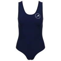 Купальник слитный ONLYTOP, спортивный, р. 38, цвет синий