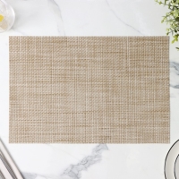 Салфетка сервировочная на стол&laquo;Классика&raquo;, 45&times;30 см, цвет бежевый